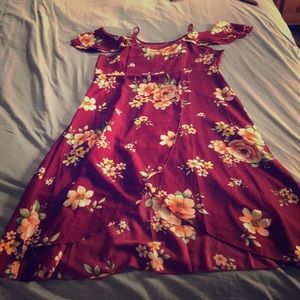 Mid-length Floral Dress